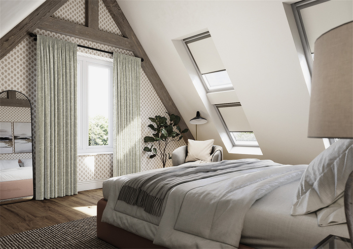 Crushed Velvet, Ivory - Made to Measure Curtains - Image 7